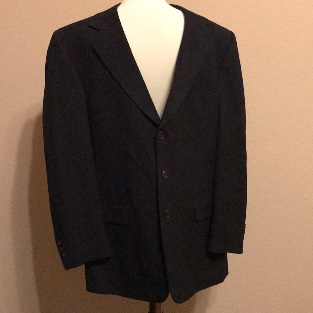 Joseph & Feiss Black Mens Blazer
